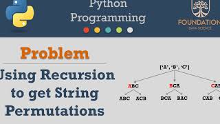 Python - String Permutations using Recursion