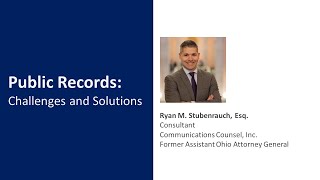 Public Records: Challenges and Solutions