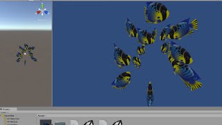 Flocking Fish in Unity 5: Creating Schooling behaviour with simple AI.