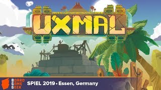 Uxmal - game overview at SPIEL 2019