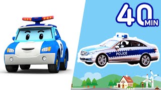 Learn Vehicles with Robocar POLI | Videos for Children | Robocar POLI TV