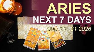 ARIES Weekly Tarot ‘HERE COMES THE SUN!’ May 25th to 31st 2026 Intuitive Spiritual Guidance ✨