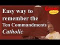 Easy way to remember the Ten Commandments - Catholic | '3 Minute' Reflections