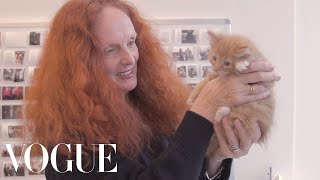 UberKittens Takes a Ride Over to Grace Coddington’s Office at Vogue