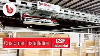 Barbaric CSF Industrial // Automated Panel Storage and Retrieval System // Customer Installation