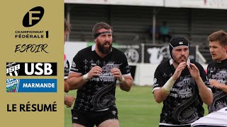 USB Rugby Espoir vs US Marmande Espoir - Résumé