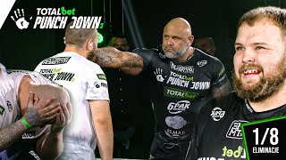 Russian Slapping Champion was shocked! 😲  | PUNCHDOWN 3 Eliminations, Part 1