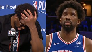 Joel Embiid speaks on eye injury being diagnosed as Bell's Palsy