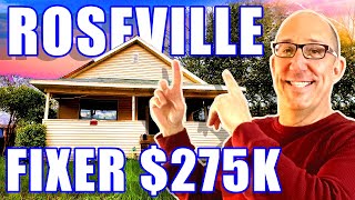 FIXER UPPER HOME [$275K]: Living In Roseville California | Moving To Roseville California | CA Homes