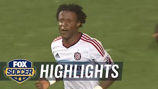 Chicago Fire's Igboananike grabs stoppage time goal against Philadelphia Union - 2015 MLS Highlights