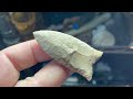 Flint knapping a HornStone Dalton.