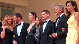 George Clooney, Amal Clooney, Julia Roberts and more at the Money Monster Cannes Premiere