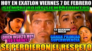 🔥QUÉ POCA M#DRE👉OFENDEN FEO A NATALY,LOS ROJOS YA NO SE RESPETAN Y QUIEN GANA PRIMERA SUPERVIVENCIA?