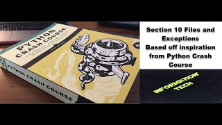 Python Crash Course Section 10 Files and Exceptions