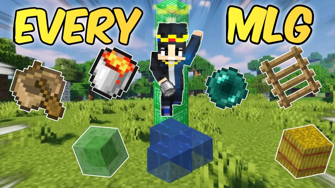 I Did Every Mlg In Minecraft Peрџ ґ Youtube