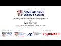 Advancing Urban & Green Technology @ A*STAR by Dr Ng Wai Kiong (A*STAR)