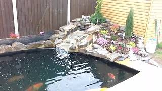 New Koi pond with Oase Proficlear drum filter