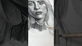 Showing my art After spend 30hours drawing billie eillish #art #drawing #billieeilish #shorts