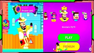 Bowmasters All card premium unlocked - full tournament gameplay android/ios #bowmasters