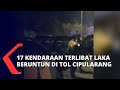 Diduga Rem Blong, Bus Tabrak Belasan Kendaraan di Tol Cipularang Km 92 Arah Jakarta!