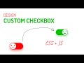 CSS Custom  Checkbox Design  in HTML | CSS