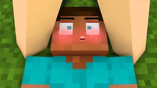 Steve is surprised at Alex! What did she do? - monster school minecraft animatio