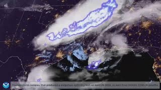 US Lightning Bolt Sets World Record For Longest Flash