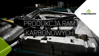 Rowery Merida - produkcja karbonowych ram