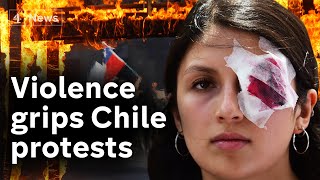 Police accused of using excessive force in Chile protests