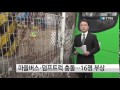 마을버스·덤프트럭 충돌...16명 부상 ytn