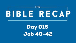 Day 015 (Job 40-42)