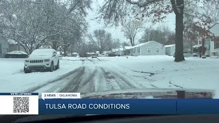 Tulsa road conditions after the snow