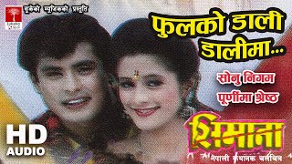 Phool Ko Dali || Sonu Nigam || Poornima || Nepali Movie Simana Song ||
