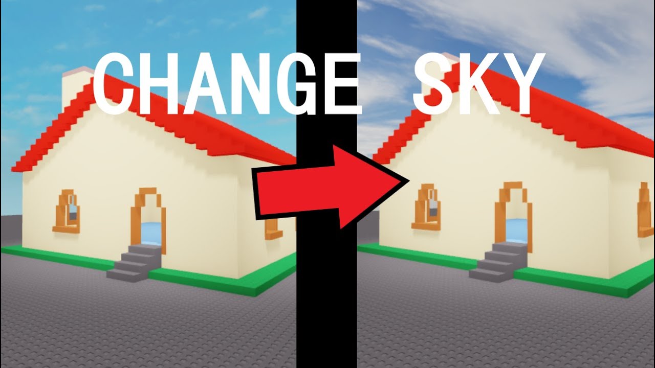 How To Change Sky Roblox Studio Youtube