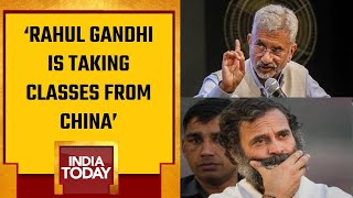 Watch: EAM S. Jaishankar Takes A Dig At Rahul Gandhi's Criticism On China