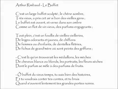 Rimbaud : Ma Bohème - Je M'en Allais... Audiothèque | Doovi