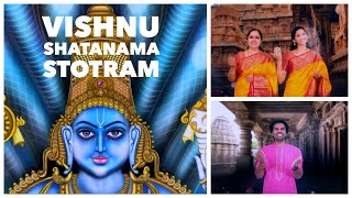 Vishnu Shatanama Stotram (Lyrics & Meaning) - Aks & Lakshmi, Padmini C