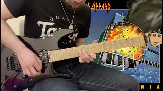 Def Leppard - No You Can't Do That (Guitar Cover with 'Steve Style 'Solo Added)
