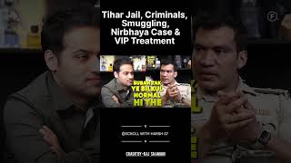 Tihar Jail, Criminals, Smuggling, Nirbhaya Case & VIP Treatment - Jailor Deepak,Raj Shamani #shorts