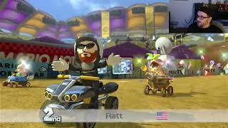 VOD: Ratt Plays Mario Kart 8 (#3)