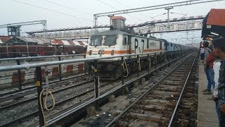 (HD)Wap7 Bihar Sampark kranti ignores Big Gonda Jn