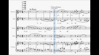 John Blitheman - In Pace (SATB)