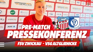 FSV TV | #AUSBLICK Pressekonferenz vor dem Heimspiel gegen die VSG Altglienicke