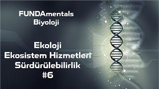 Ekoloji #6 Ekosistem Hizmetleri-Sürdürülebilirlik