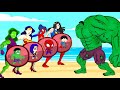 Evolution Of HULK Pregnant Vs WONDER WOMAN, SPIDER-GIRL, SUPER-GIRL | Super Heroes Animation