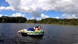 Tubing Behind Jon Boat With A 30hp Motor