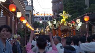 浦安三社祭　清瀧神社　宵宮　宮入渡御　2024/06/14  b23