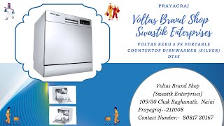 Voltas Brand Shop - Swastik Enterprises, Naini, Prayagraj - Voltas Beko 8-PS-DT8S Dishwasher-Silver