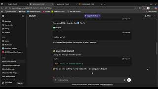 Python Complete Course (Part 1) | Hello World & Basic Math with ChatGPT + Google Colab