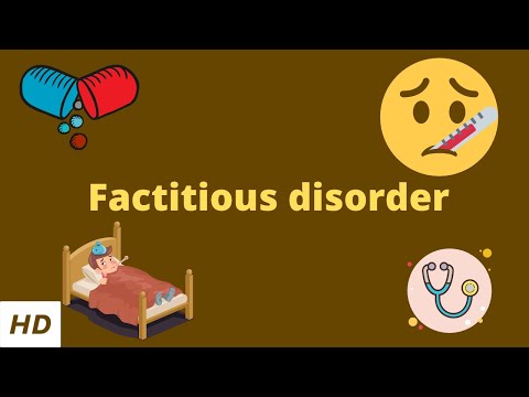 What is the essential diagnostic feature of factitious disorder?